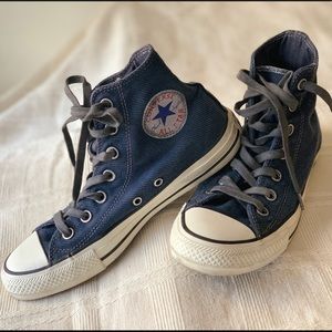 Converse All Star High Top. Color: Denim
